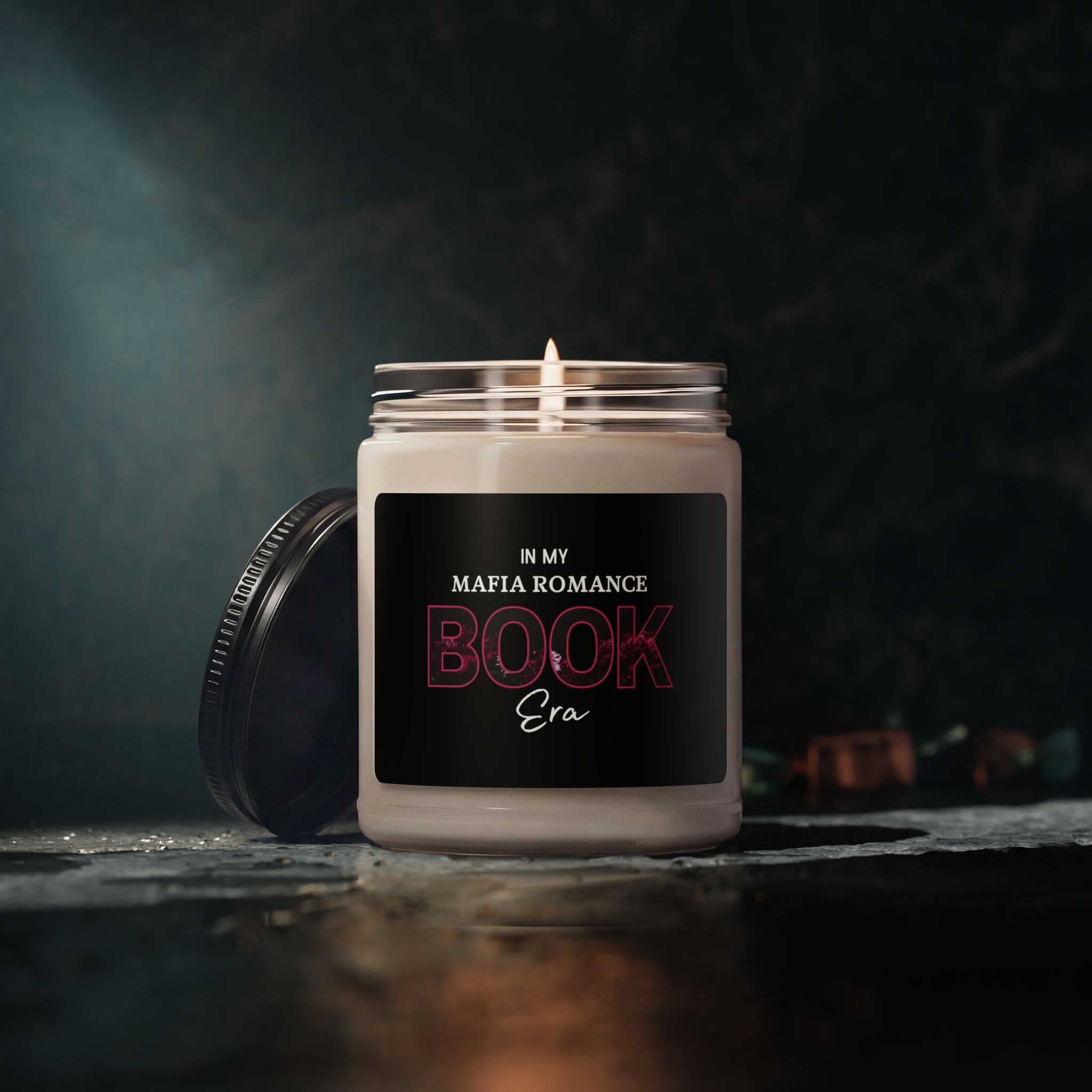 Mafia Romance Book Era: Scented Soy Candle — 9oz